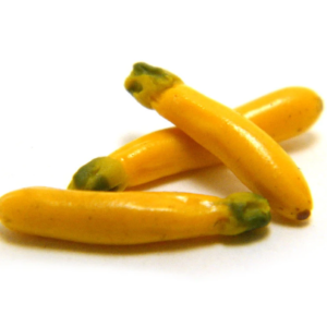1:12 Scale Miniature Zucchini - Golden